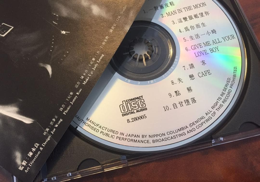 極美品絶版貴重CD－劉美君 プルーデンス ラウ・1987年日本製「劉美君・點解」