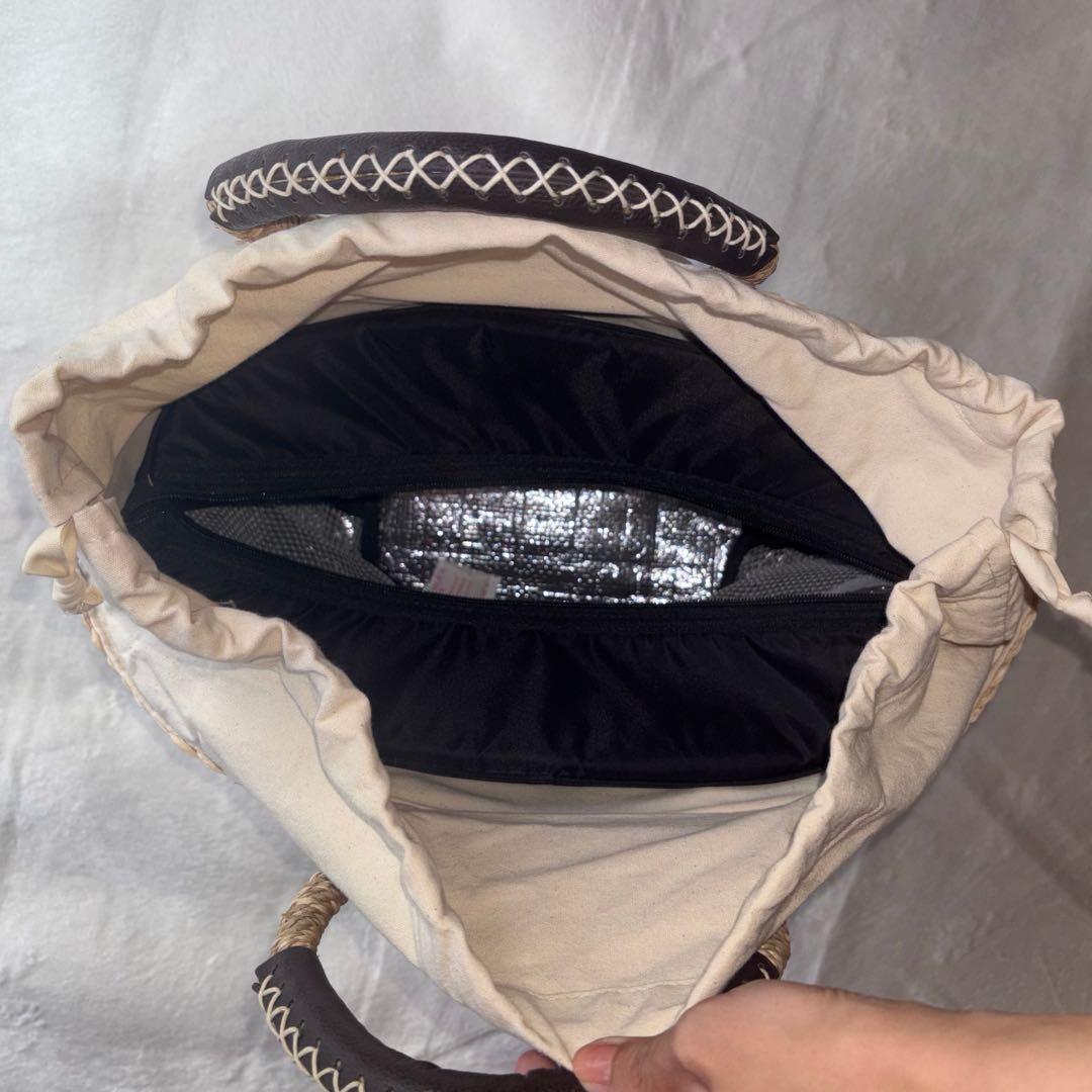 DEAN&DELUCA‪ ‪✕‬ BEAMS COUTURE カゴバッグ 大