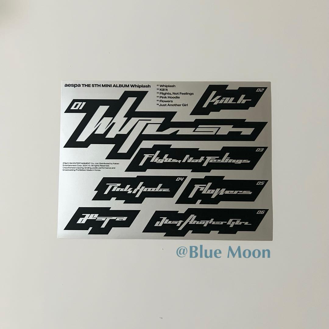 aespa whiplash 限定盤 sgs ウィンター アルバム一式 us