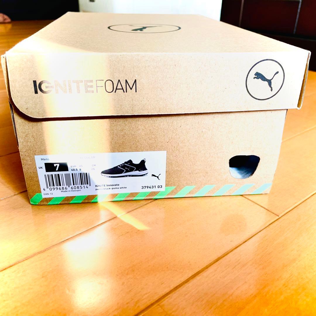 即購入OK♪SALE中‼︎PUMA ゴルフシューズ ブラック26cm