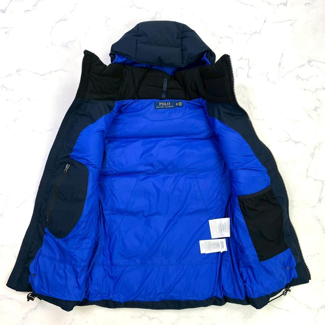 ポロラルフローレン ダウンベスト ビッグポニー ネイビー XS　E027