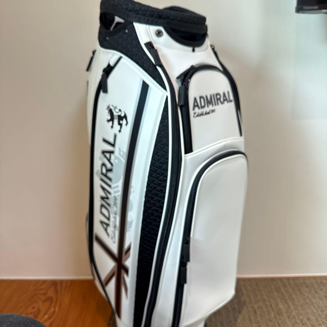ADMIRIAL キャディバッグ ホワイト
