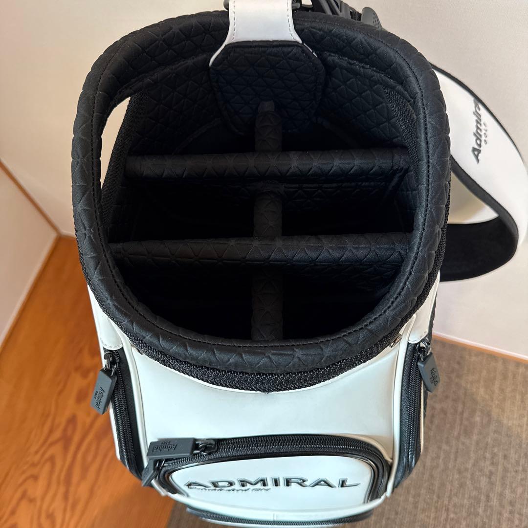 ADMIRIAL キャディバッグ ホワイト