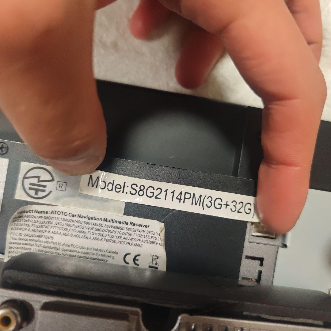 ATOTO S8G2114PM 10インチAndroidナビ　3GB+32GB