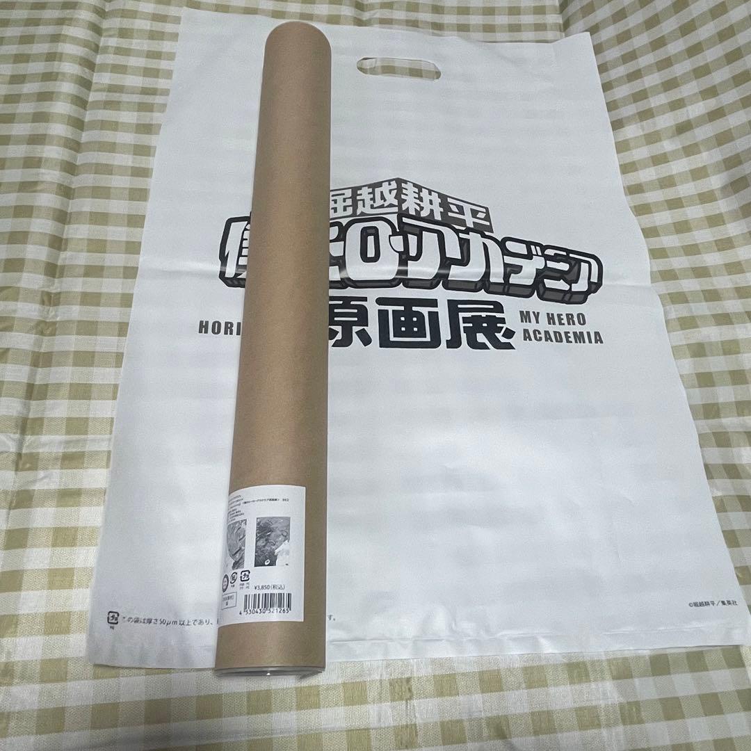 ま*う様 僕のヒーローアカデミア　原画展　A2アートポスター　The begin