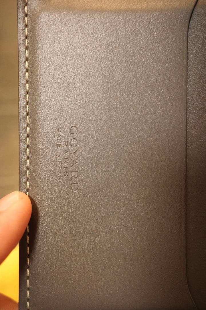 ゴヤール マネークリップ 極美品　保証書付き