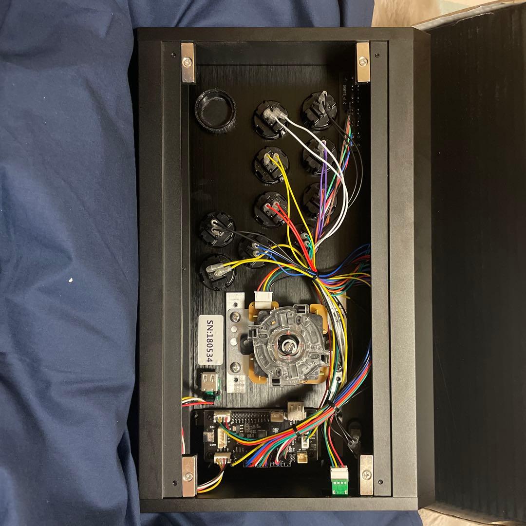 DRMFTG DRM JS 三和レバー＋Qanba D-lite ボタン30mm