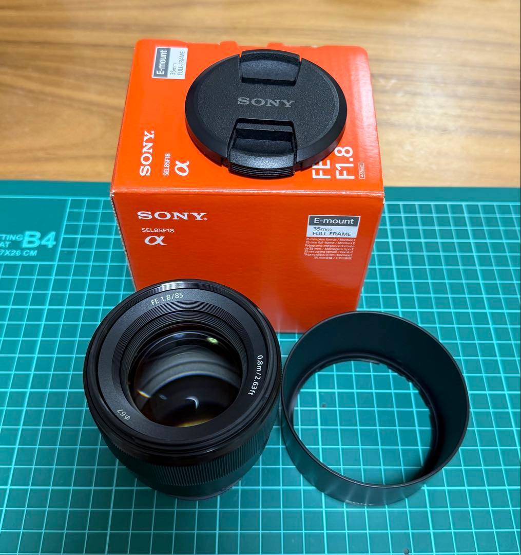美品 SONY SEL85F18 FE 85mm F1.8