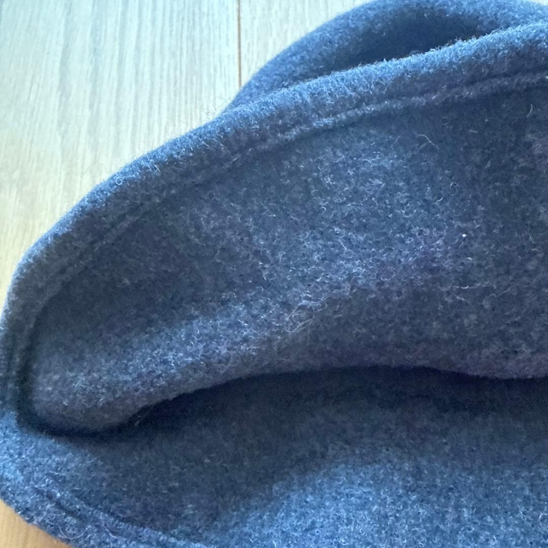 【未使用】SCHA ウールハット　グレー　ドイツ製