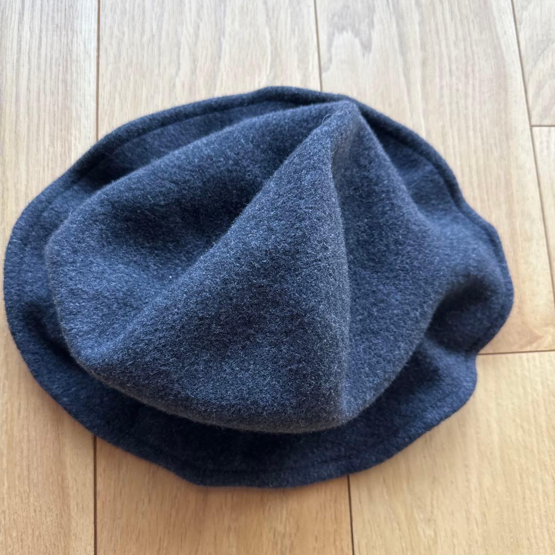 【未使用】SCHA ウールハット　グレー　ドイツ製