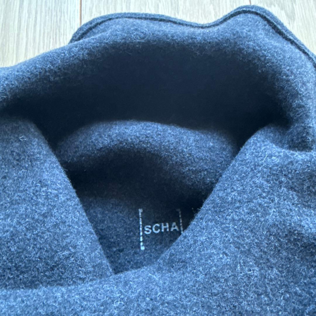 【未使用】SCHA ウールハット　グレー　ドイツ製