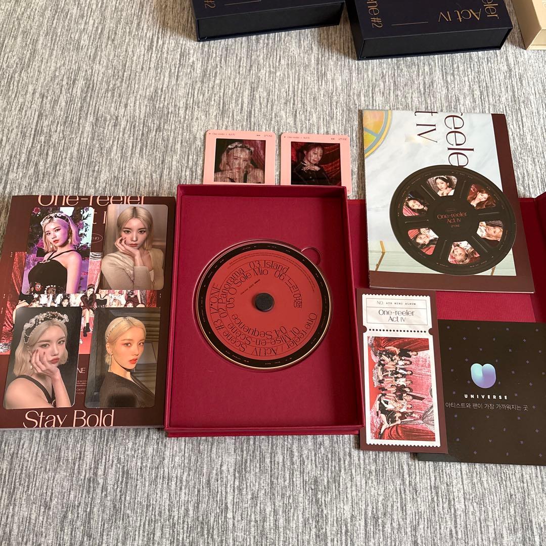 IZ*ONE アルバムセット 10枚 フォトカード付き