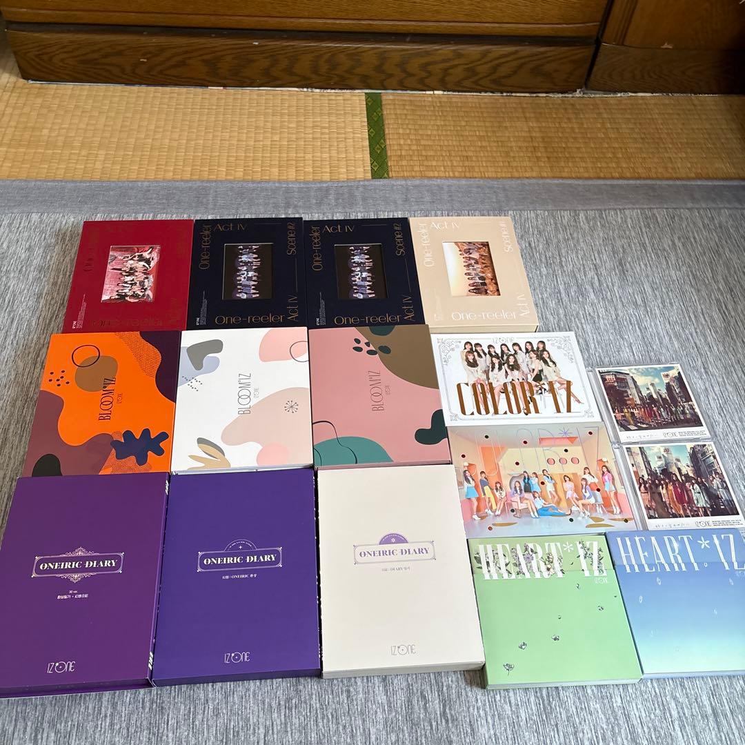 IZ*ONE アルバムセット 10枚 フォトカード付き