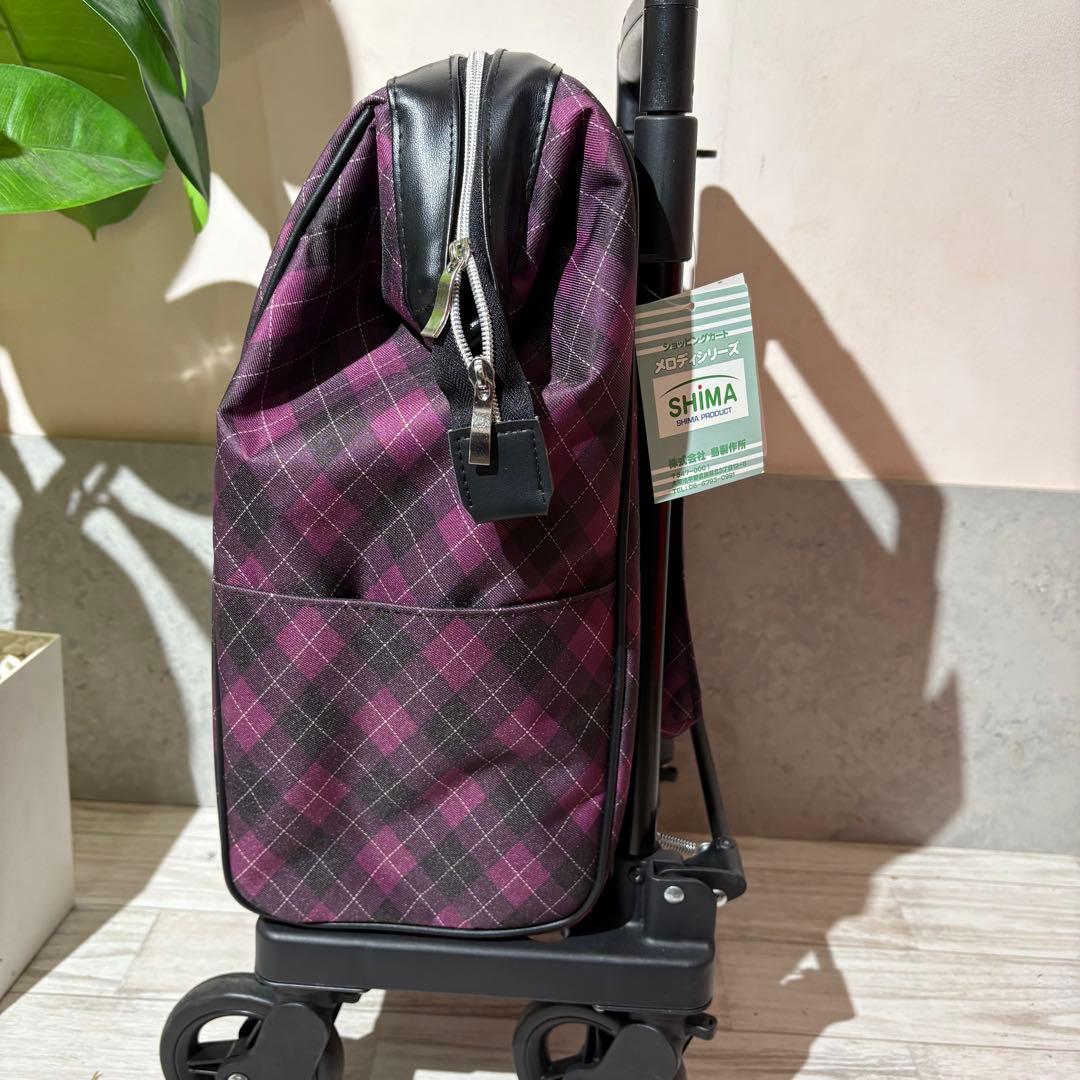 メロディ　スムーズグランデ　キャリーケース ショッピングカート　シルバーカー