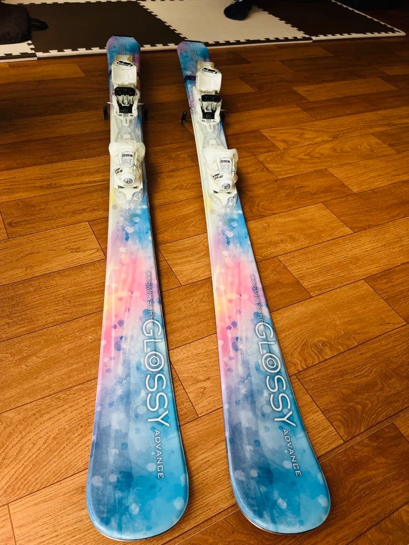 COSMIC SURF スキーセット142cm 、ブーツ24-24.5cm