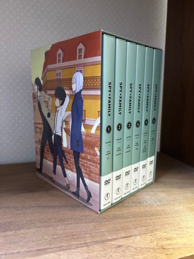 SPY×FAMILY 初回生産限定版DVD 全6巻+全巻収納BOXセット