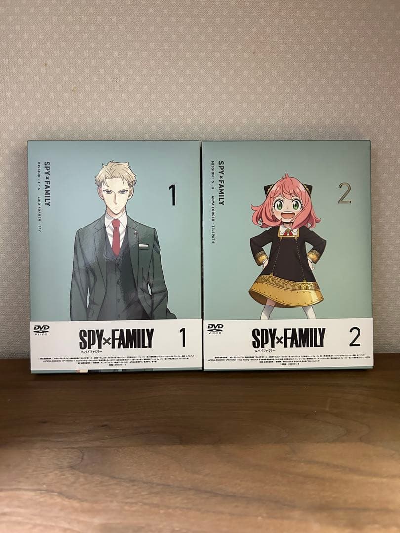 SPY×FAMILY 初回生産限定版DVD 全6巻+全巻収納BOXセット