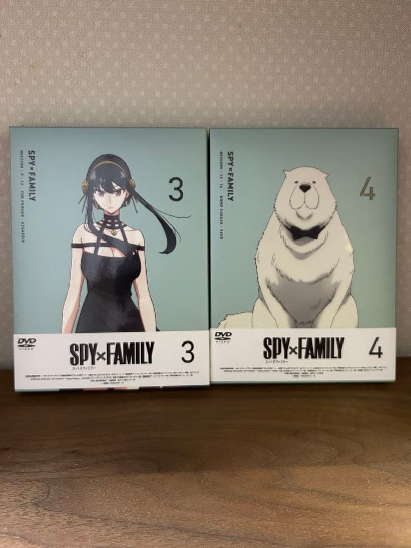 SPY×FAMILY 初回生産限定版DVD 全6巻+全巻収納BOXセット