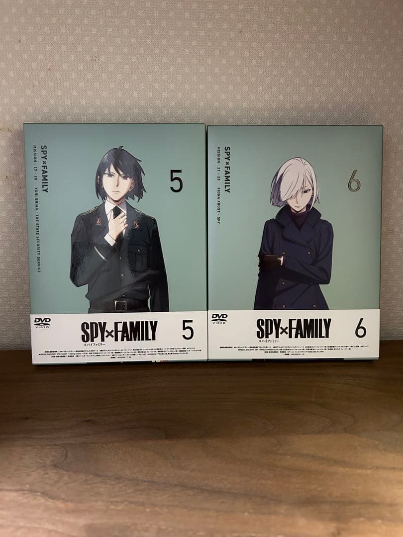 SPY×FAMILY 初回生産限定版DVD 全6巻+全巻収納BOXセット