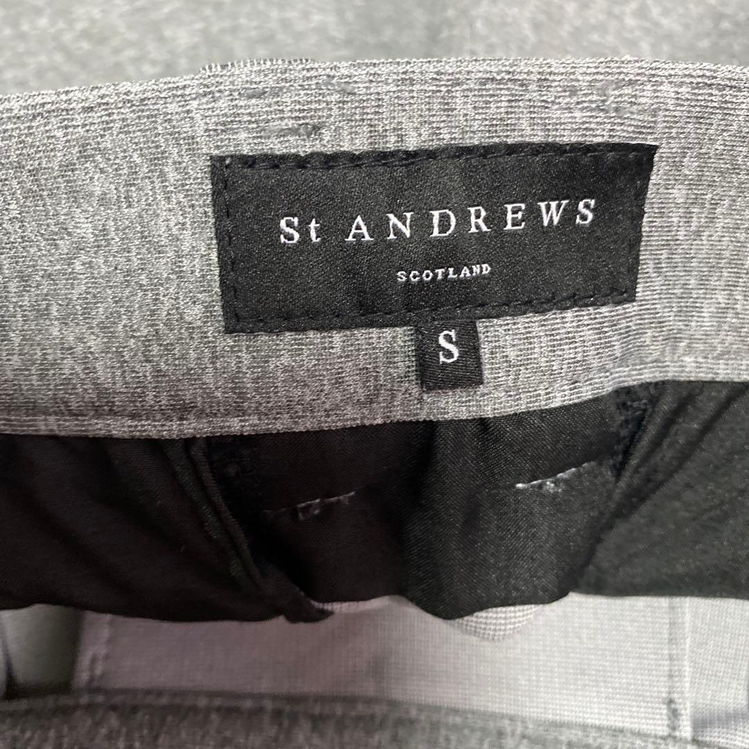 ST ANDREWS グレー プリーツスカート