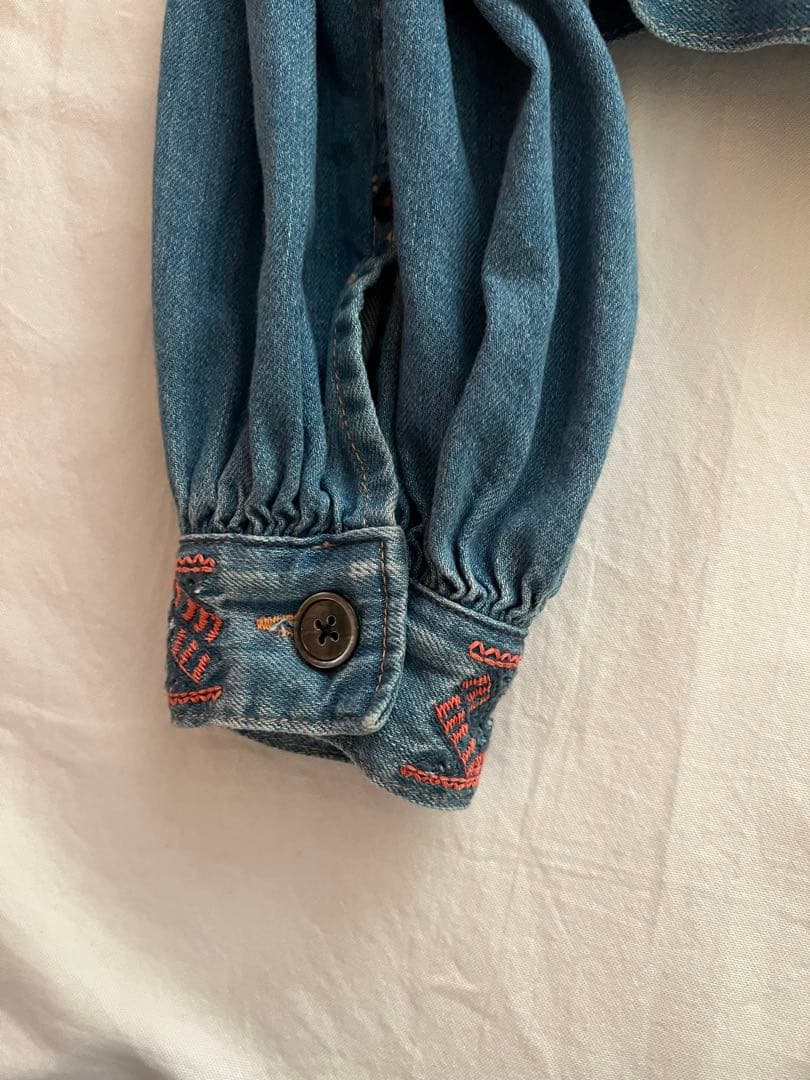 キャピタル　刺繍デニムジャケット