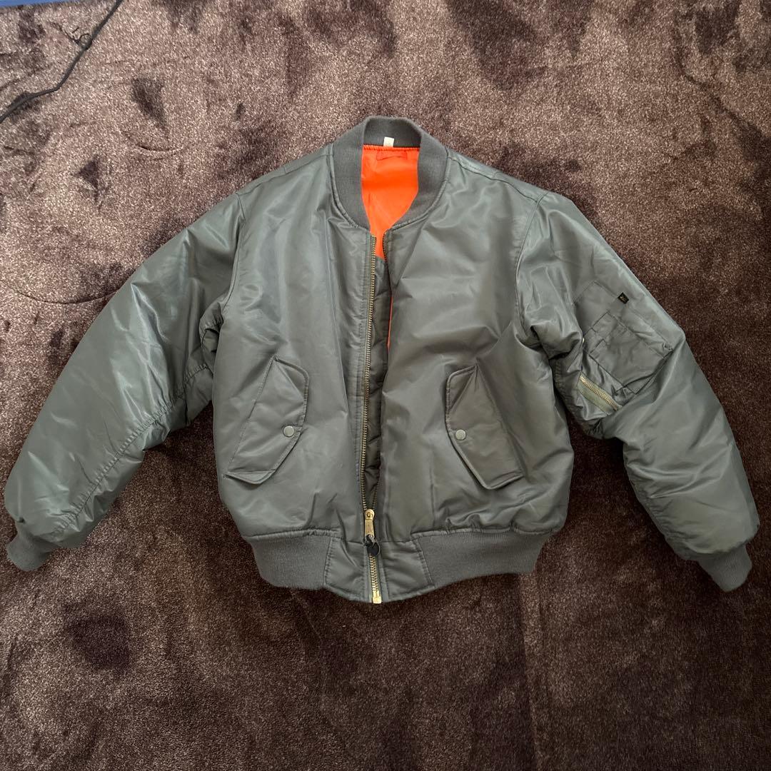 カーキ MA-1 フライトジャケット