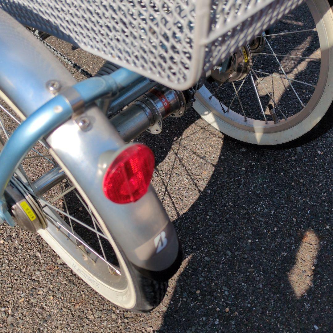 ほぼ未使用 ブリヂストン ワゴン 三輪自転車 ※梱包発送たのめる便 Eサイズ