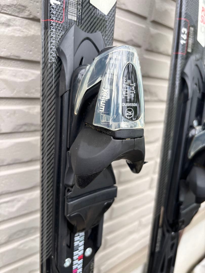 ロシニョール　Pursuit 100　163cm　激軽！使いやすい　ストック付き