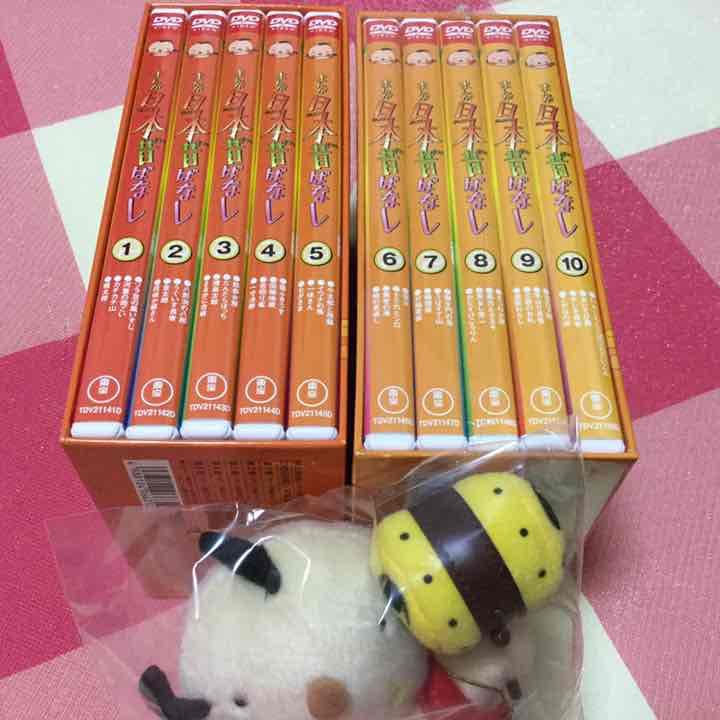 ココチモ　まんが日本昔ばなし。DVD 10巻セット+新品人形付き