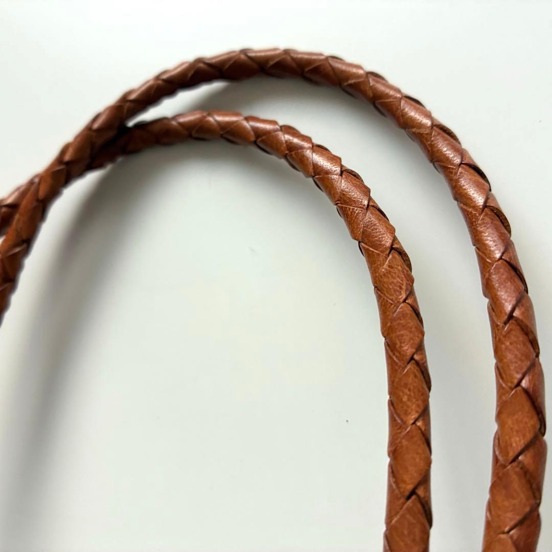 ドラゴンディフュージョン　メッシュトートバッグ　コニャックブラウン