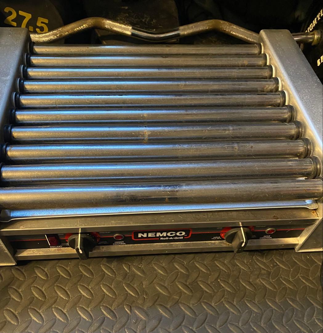 NEMCO ホットドッグメーカー　ソーセージグリル　ローラーグリル　マシーン