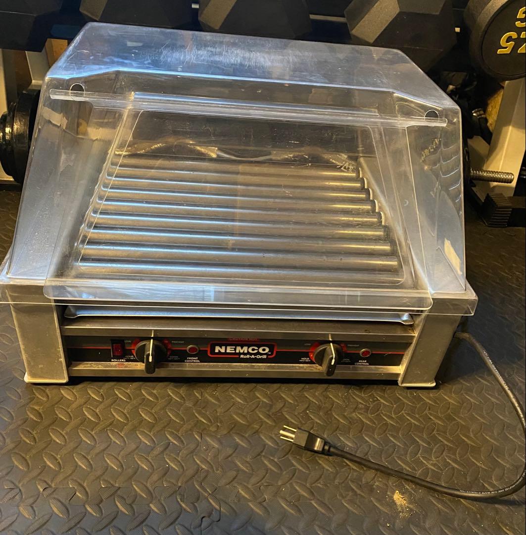 NEMCO ホットドッグメーカー　ソーセージグリル　ローラーグリル　マシーン