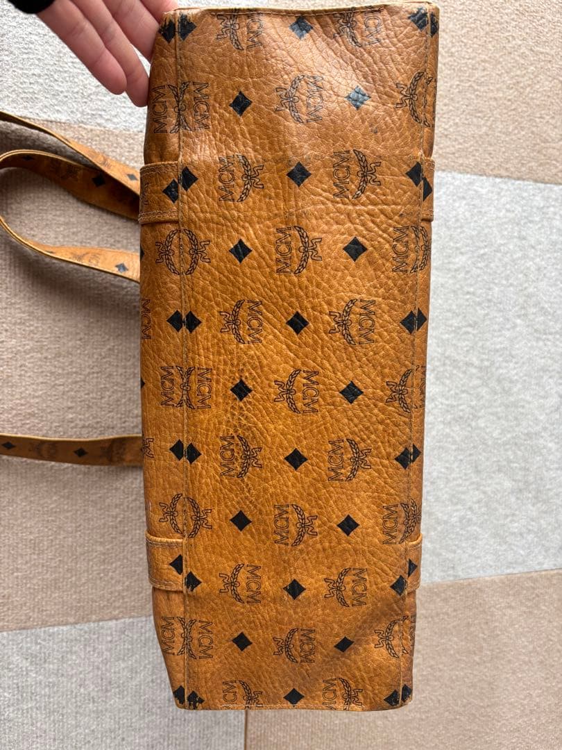 MCMエムシーエムロゴトートバッグヴィセトス柄ヴィンテージ平成