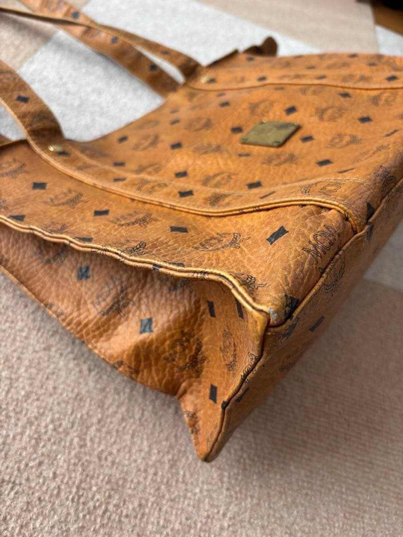 MCMエムシーエムロゴトートバッグヴィセトス柄ヴィンテージ平成