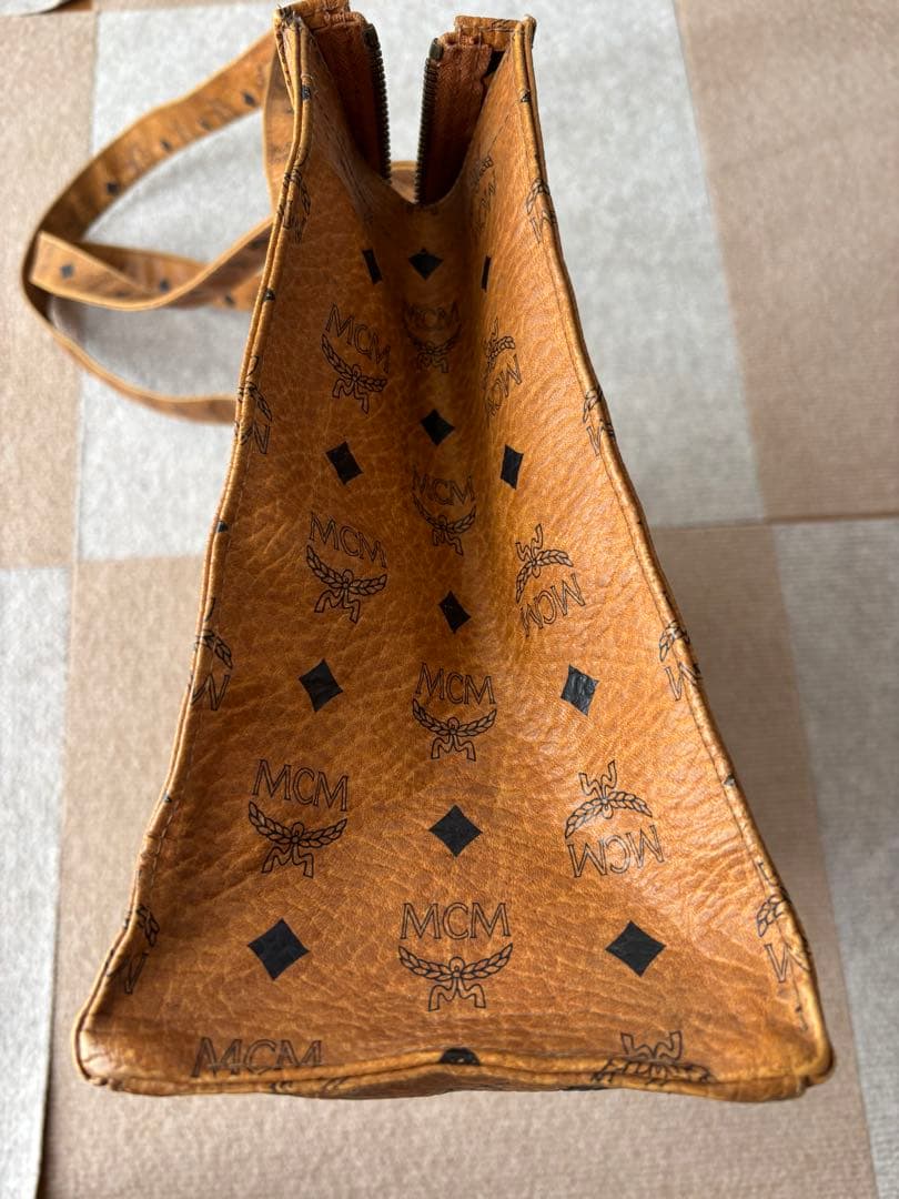 MCMエムシーエムロゴトートバッグヴィセトス柄ヴィンテージ平成