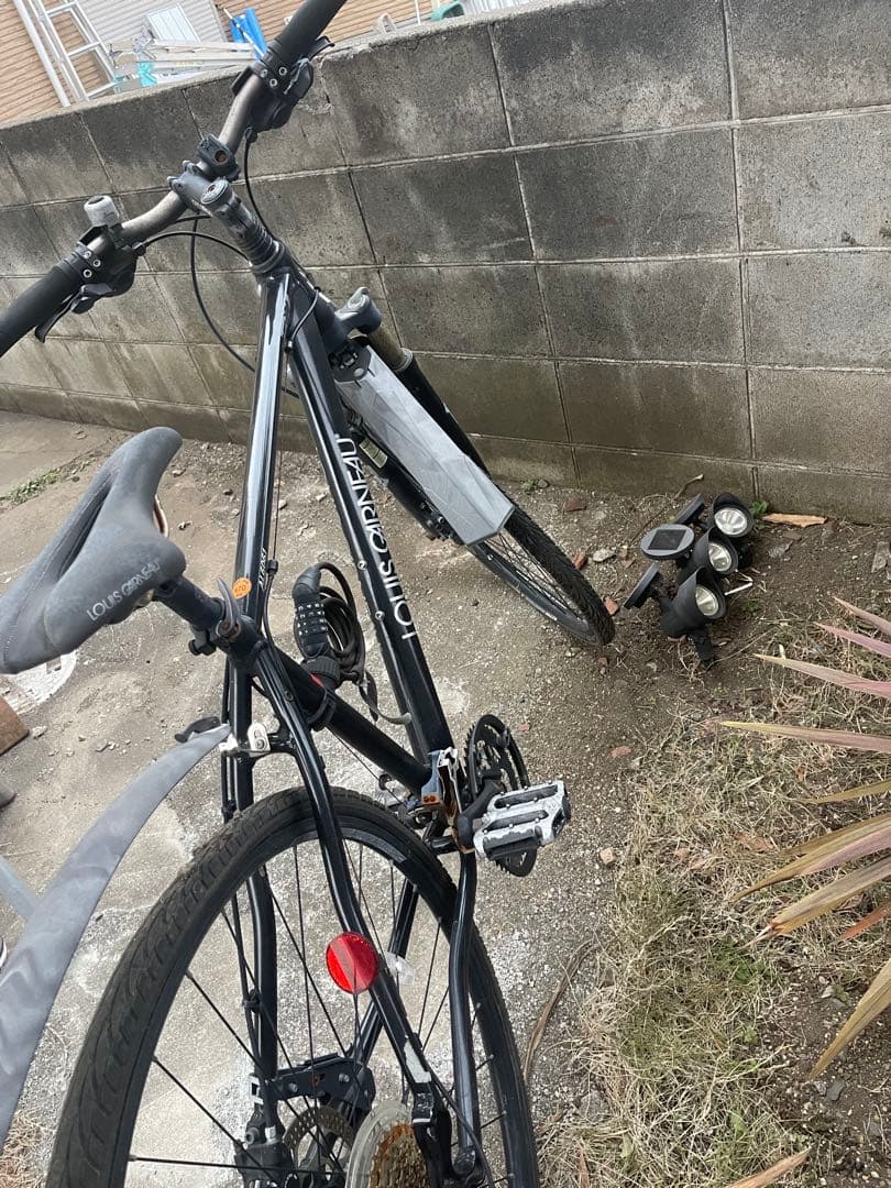 LOUIS GARNEAU クロスバイク ブラック