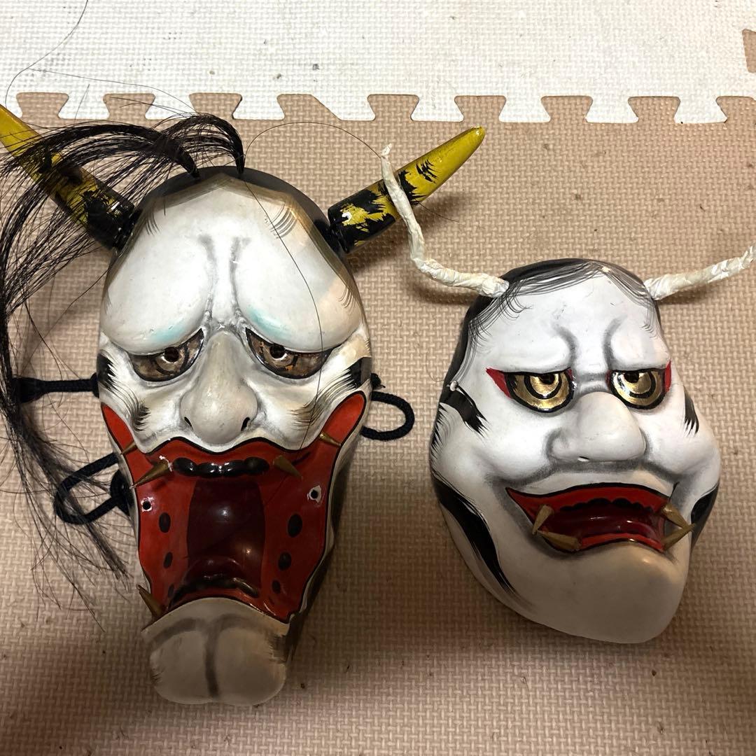 石見神楽面　般若　殺生石