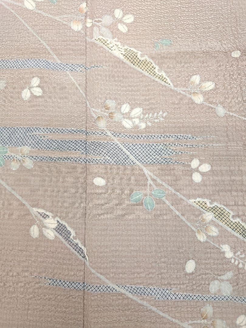 FN12106z 早い者勝ち！着物 正絹 付け下げ 151〜161cm