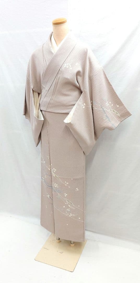 FN12106z 早い者勝ち！着物 正絹 付け下げ 151〜161cm