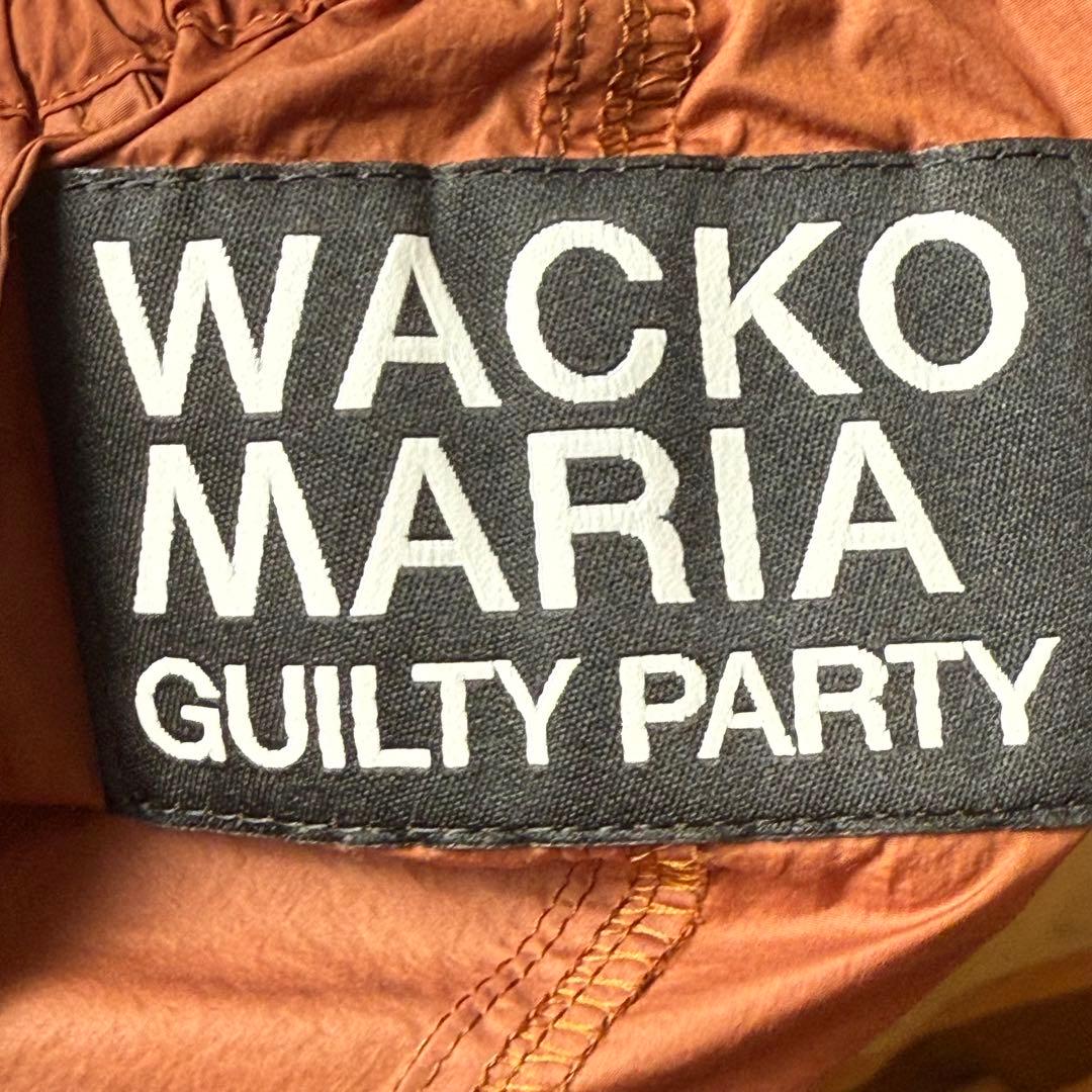新品同様WACKO MARIA ブラウンMアスレチックショートパンツ