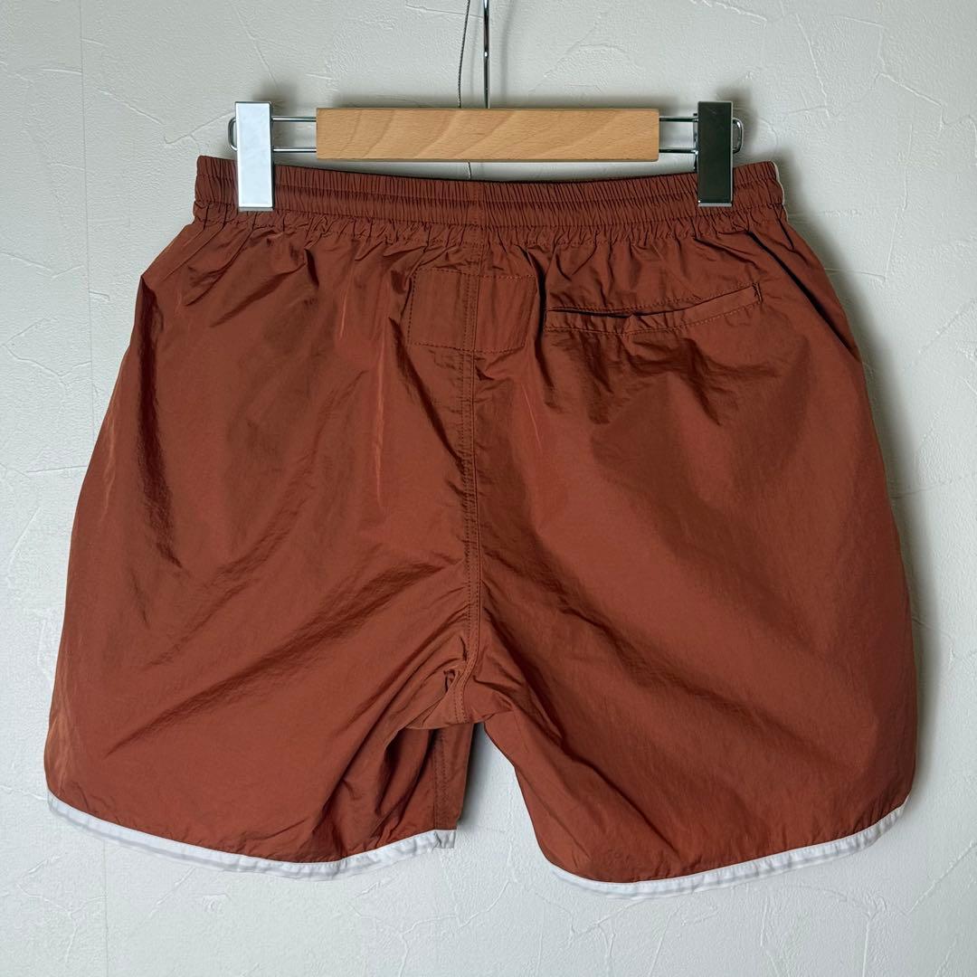 新品同様WACKO MARIA ブラウンMアスレチックショートパンツ