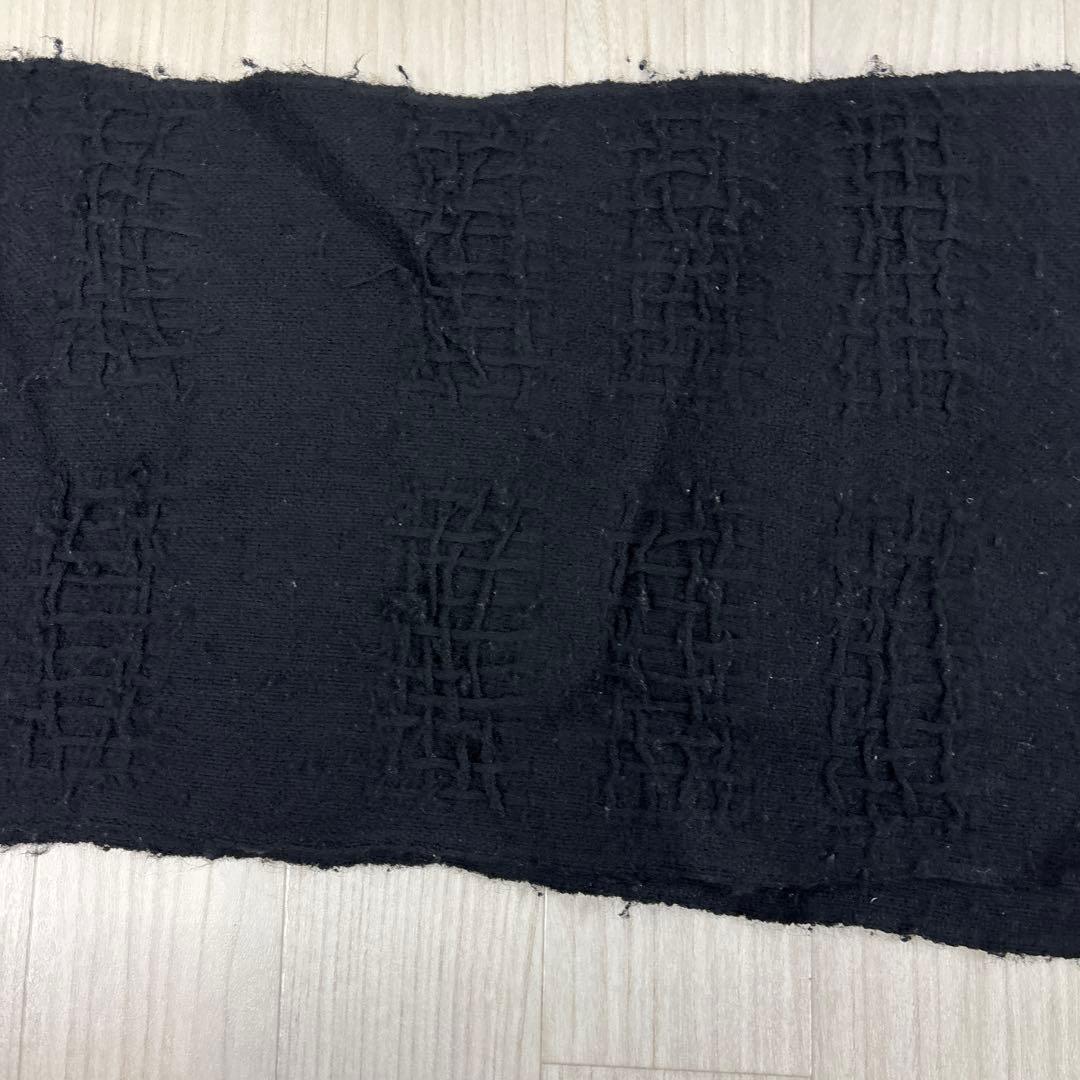 Y's Yohji Yamamoto ブラックマフラー　ARCHIVE オールド