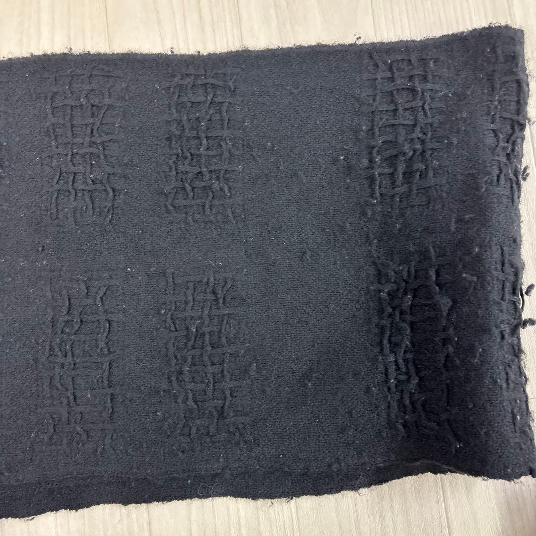 Y's Yohji Yamamoto ブラックマフラー　ARCHIVE オールド