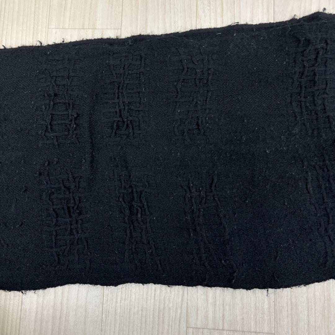 Y's Yohji Yamamoto ブラックマフラー　ARCHIVE オールド