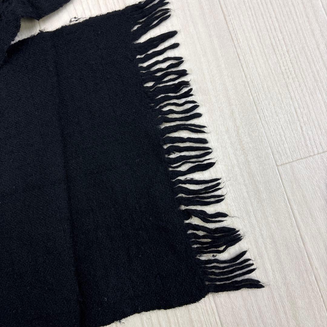 Y's Yohji Yamamoto ブラックマフラー　ARCHIVE オールド