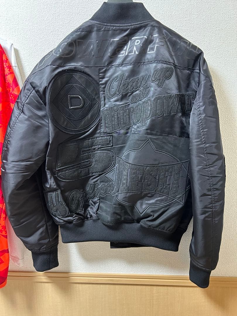 DIESEL ディーゼル メンズ ジャケット J-BULC-PATCH 黒M