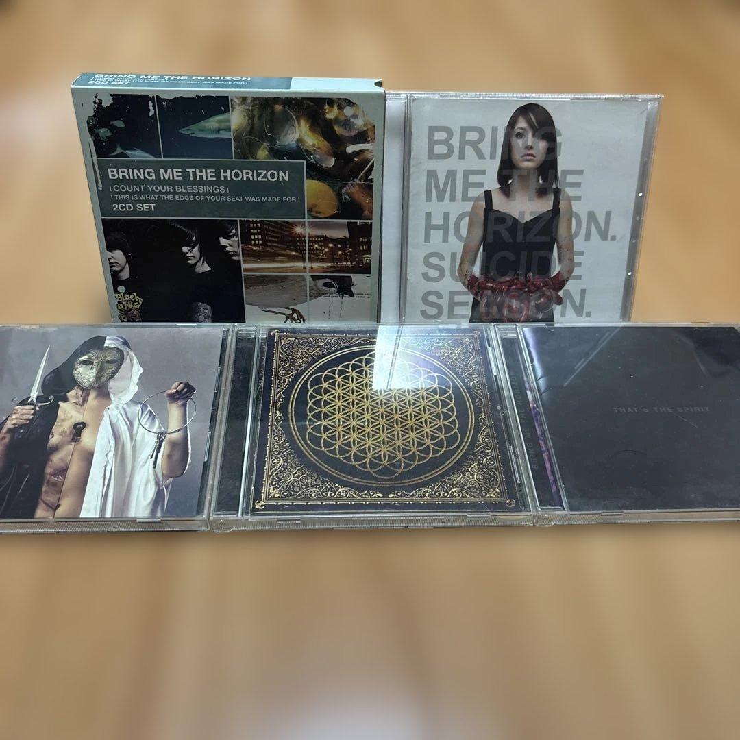 bring me the horizon アルバム　5点　まとめ売り