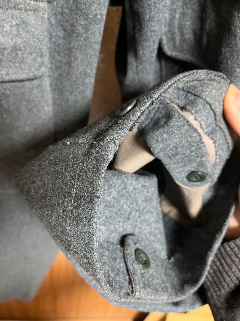 50's EUR military trousers サスペンダー付き