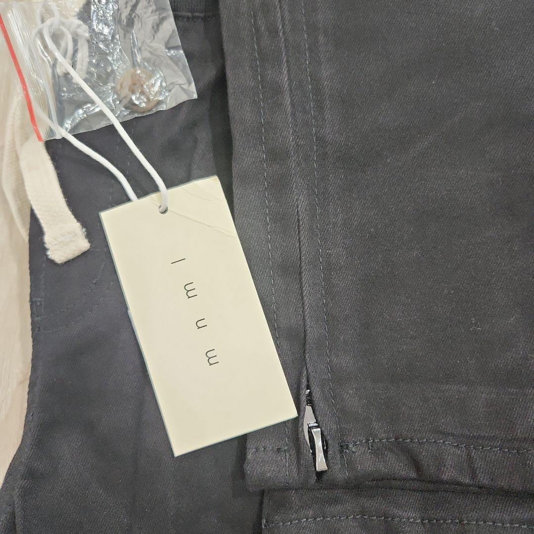 パンツ mnml ZIP CARGO DRAWCORD PANTS / BLACK5