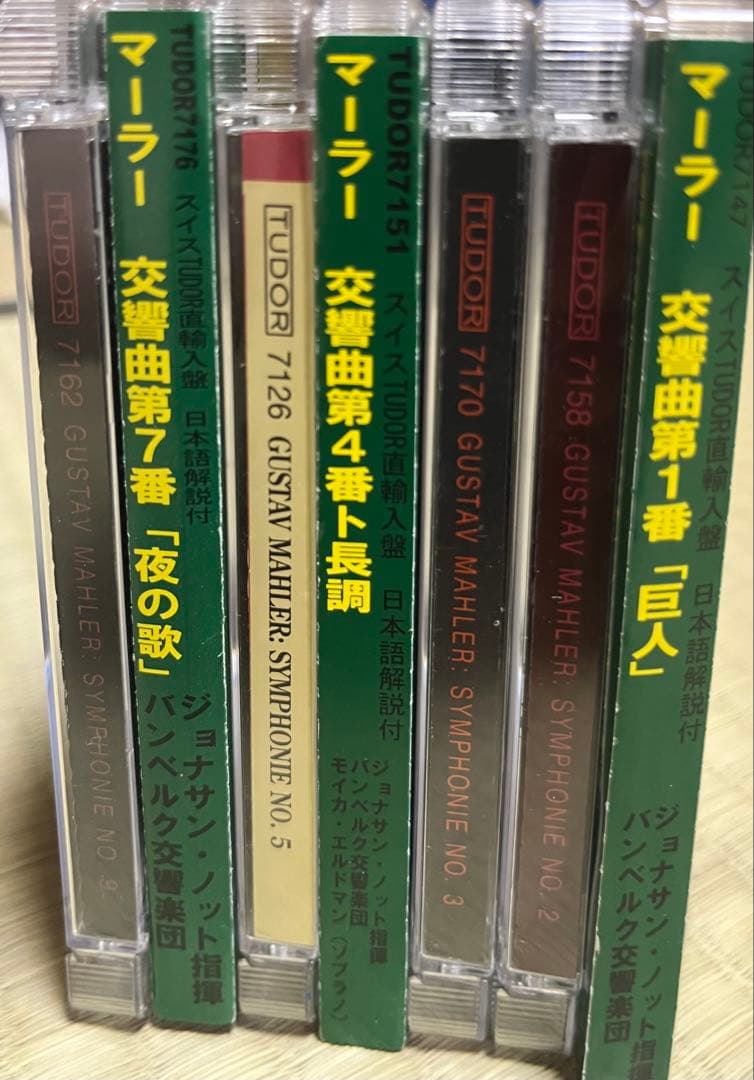 マーラー　交響曲集（1,2,3,4,5,7,9)ノット/バンベルク SACD